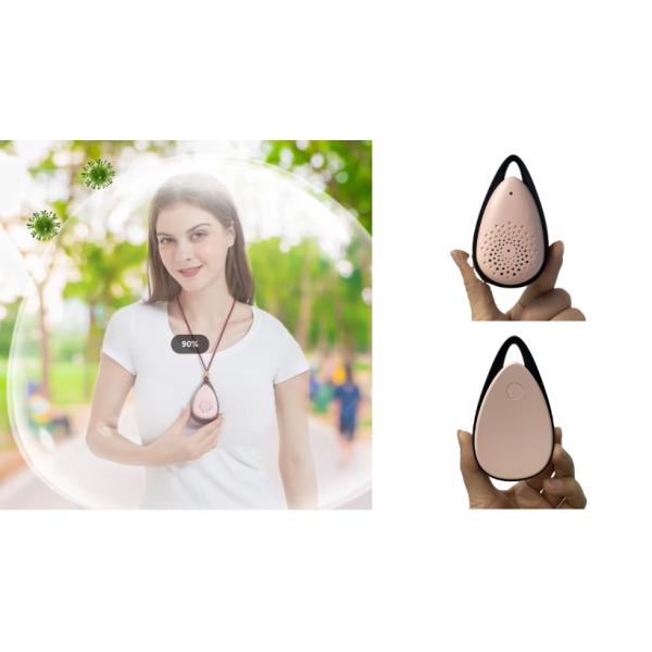 Женский носимый чистильщик воздуха ожерелье с длительным сроком службы батареи и без расходных материалов