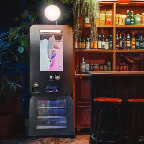32-Inch Touchscreen Lightbox Promotion ID Verifier Vending Machine For  Nic 