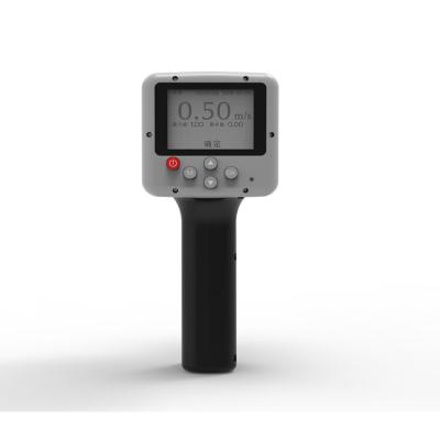 Radar portátil com ecrã LCD para medição da velocidade do fluxo de água