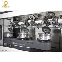 Máquina polonesa do cilindro robótico de aço inoxidável do controle do PLC da máquina de polonês 17KW para o alumínio