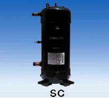 R22 Hemetic Scroll Compressor 4.5HP R22-B6 60HZ 208 -230V C-SB353H6B
