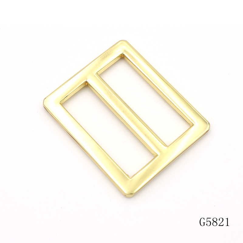 26mm Strap Adjuster Buckle Tri Glide Zinc Alloy Buckle Gold
