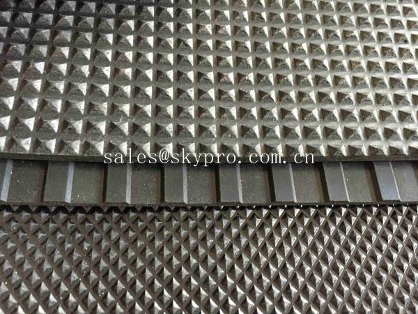 Pyramid Floor Matting Rubber Sheet Roll SBR NR NBR EPDM Acid Resistance