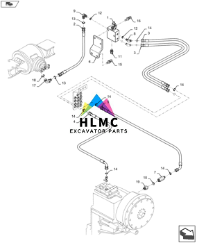 31Q4-40830 Hyundai Excavator Pressure Sensor 50Bar R210-3 R210-5 R210-7 R210-9