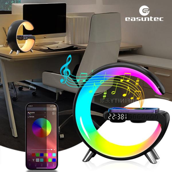 Громкоговорительная лампа с высоким качеством звука с творческим RGB-освещением