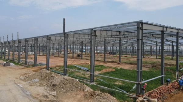 Prefabricated Steel Structure Frame Workshop Fabrication
