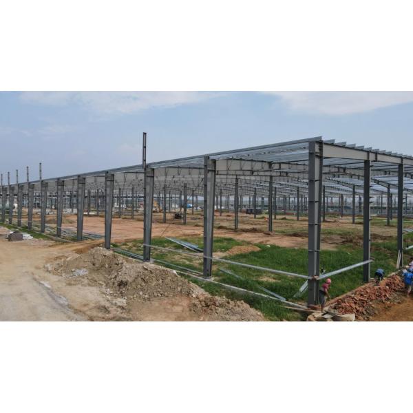 Prefabricated Steel Industrial Buildings Food Processing Workshop Industrial Food Warehouse
