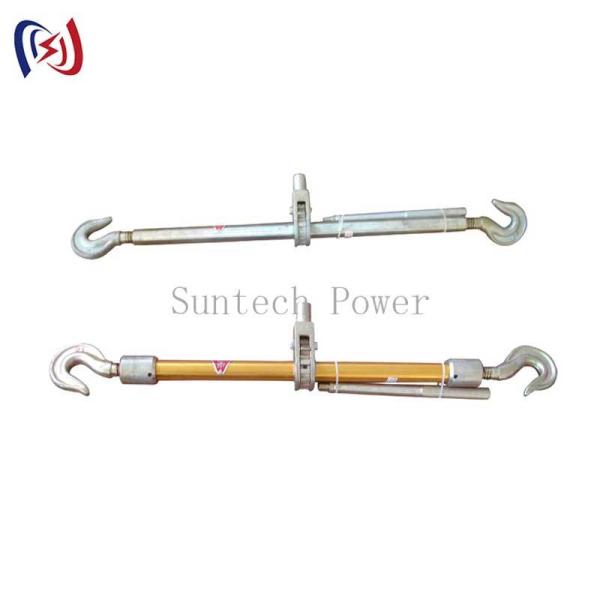 Tendeur à crochet double en aluminium 10-50KN pour le tirage de conducteurs