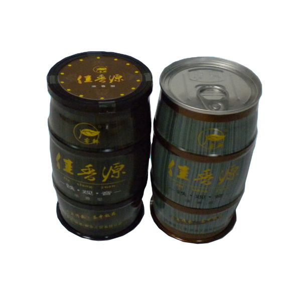 High Quality Best Price 330ml 355ml 473ml 500m Empty Metal Tin Printed Coffee/tea Round Jars Supplier with Easy Pull Cover