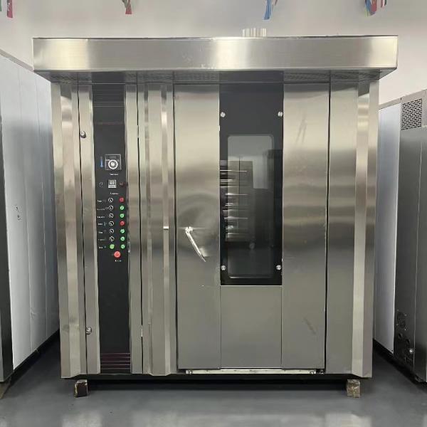 Produtividade JYMX-64Q Equipamento de forno rotativo de forno elétrico/gás/diesel para pizza/pão