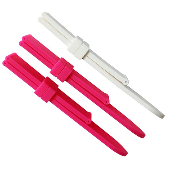 Flexible 20mm Silicone Rubber Watch Strap Bands For Sports Watches