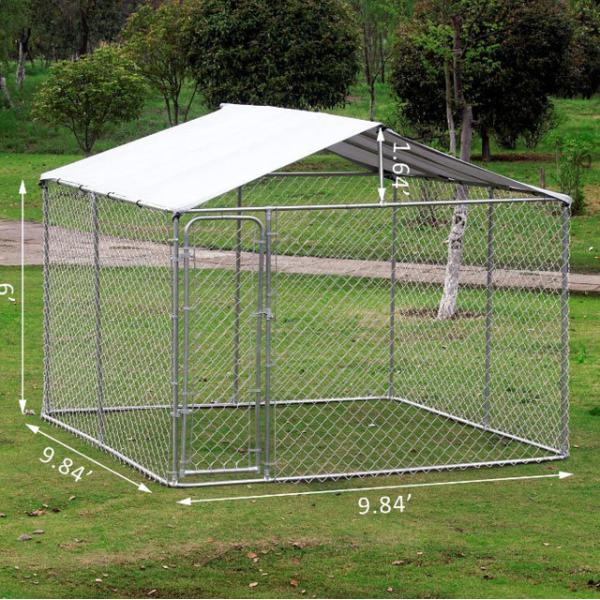 outdoor dog kennels 6'x10'x10'