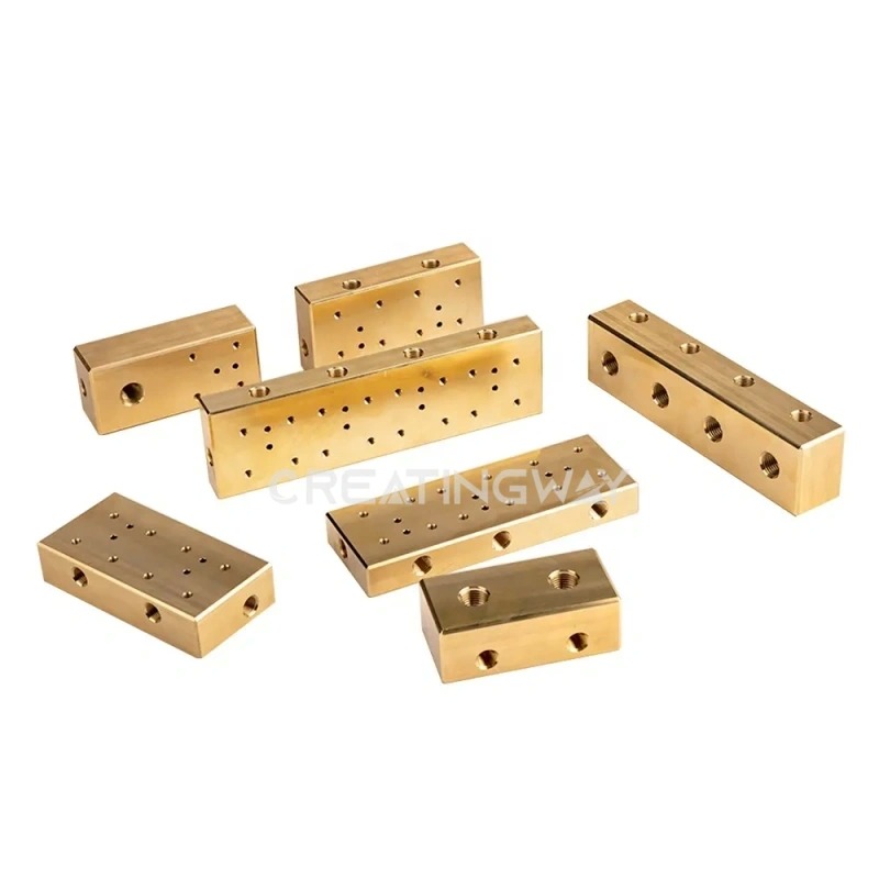 ISO9001 Custom CNC Turning & Milling Brass Parts 5 Axis CNC Prototype Service for Industrial Automation