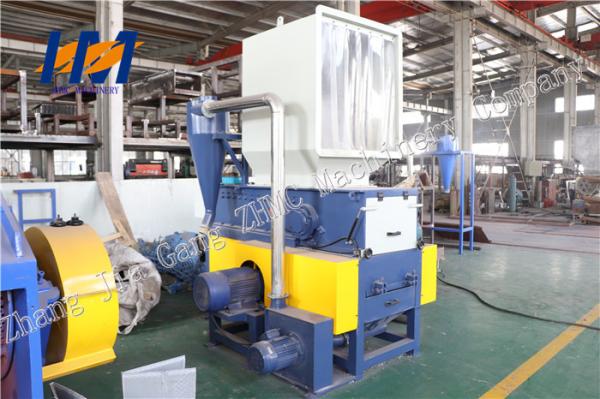 50-150mm Industrial Plastic Shredder Machine For Waste Tyre Recycling Paint Bucket