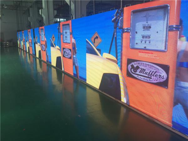 A tela de exposição interna do diodo emissor de luz do arrendamento do estilo magro morre alumínio de carcaça