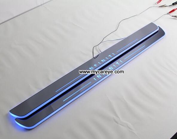 Sell Infiniti Q50 Q50L car moving floor lights LED door scuff plate light