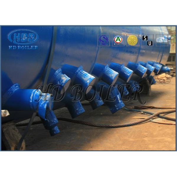 Eficiência térmica alta personalizada ateada fogo carvão de cilindro de caldeira usando o combustível contínuo