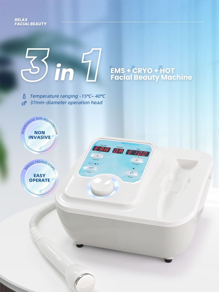 D Cool Electroporation Hot Cold Mesotherapy Skin Rejuvenation Salon Equipment