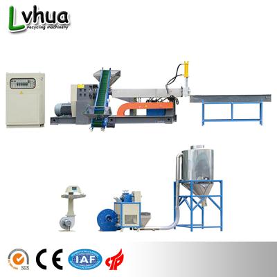 Semi Automatic Plastic Scrap Recycling Machine 45 - 55kw Power 1 Year Warranty