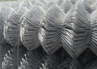 60x60mm Opening Holes Stainless Steel Chain Link Fence Fabric Sports Playground