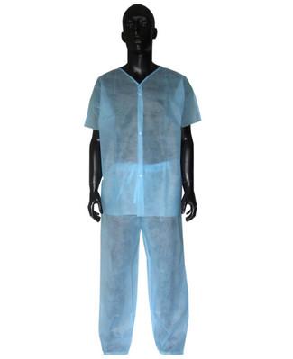 Spa Disposable Scrub Suits Nonwoven Medical Protective Clothing Comfortable
