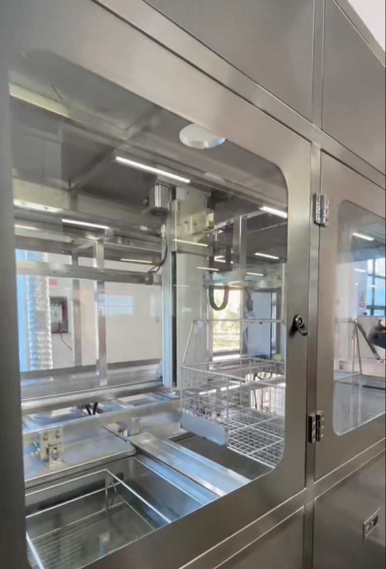 SME-3048  Pass-through ultrasonic cleaning machine  Automatic loading and unloading, ultrasonic cleaning, hot air drying