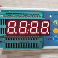 Display LED de quatro dígitos e sete segmentos para fogão a indução