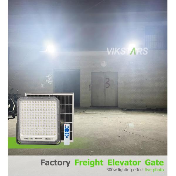 Battery Replaceblae 60w 100w 200W 300w Solar Flood Lights With PC Lens