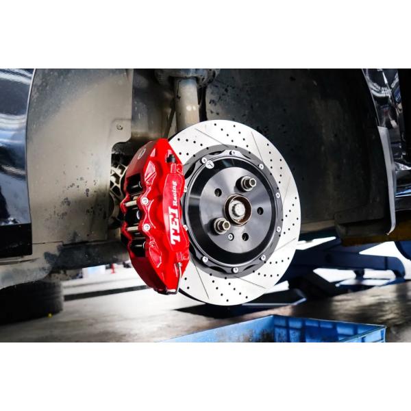 6-поршневой гоночный суппорт VW Big Brake Kit 355*32 мм высокоуглеродистый дисковый гоночный и тормозной колодки для PASSAT 19-дюймовый обод