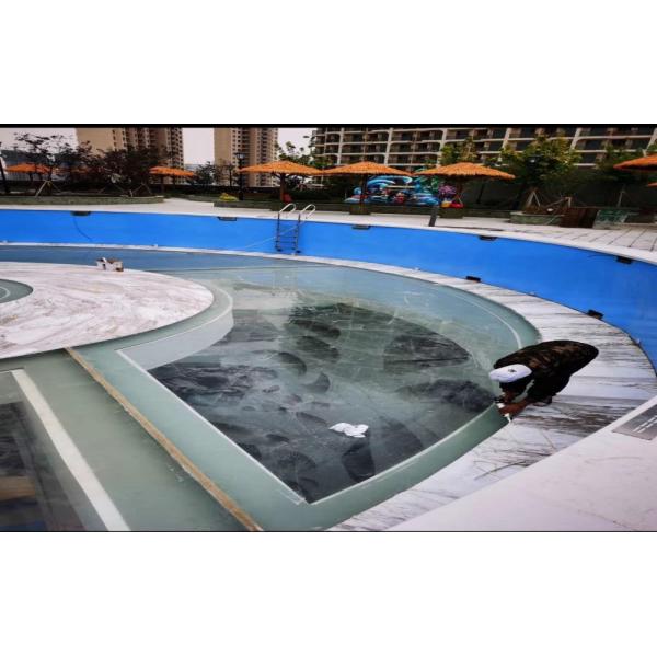 Transparent Acrylic Panel Perfect for Above Ground Swimming Pools in Outdoor Settings