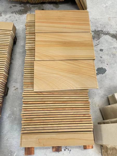 3cm Wood Veins Natural Sandstone Tiles