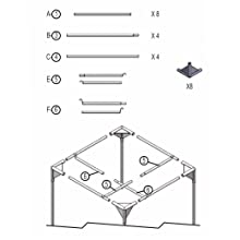 Grow Tent, Growing Room, 600D Mylar Highly Reflective Aluminum Hydroponic Plant Growing Tent Insulation Grow Room
