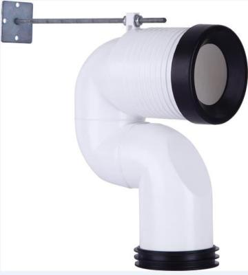 Plastic Toilet Drain Pipe No Scale Welding Assembly For Cistern Fittings