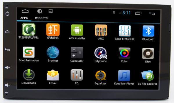 Ouchuangbo auto dvd radio androi 6.0 for  Toyota Sienna 2015 with capacitance multiple touch screen bluetooth