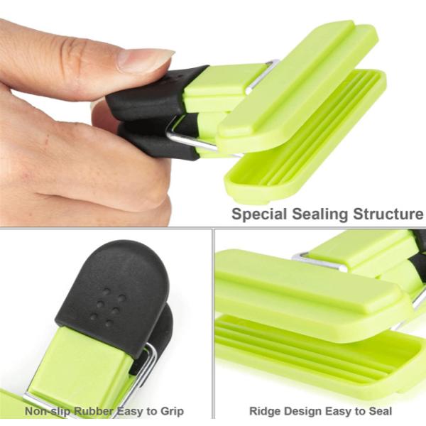 Food Storage Houseware Plastic Products Bag Sealing Clips
