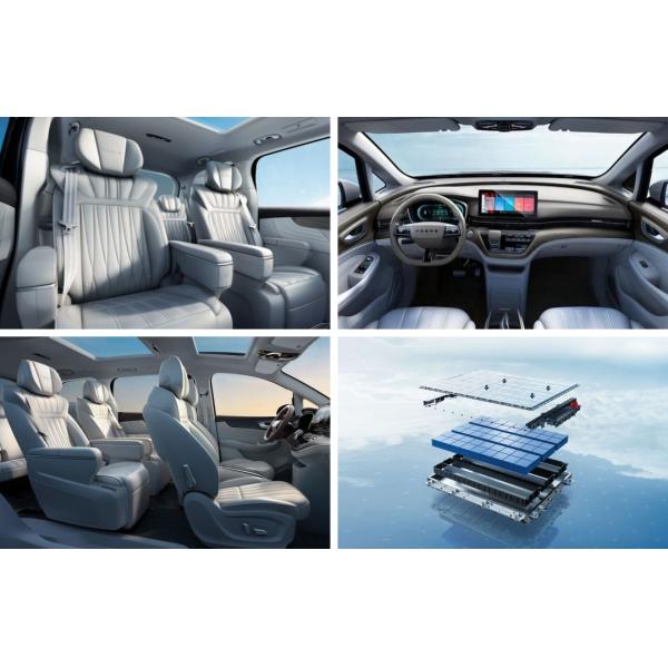 Дверь 7 Seater кораблей 5 энергии электрического автомобиля лимузина Roewe IMAX 8 MPV новая