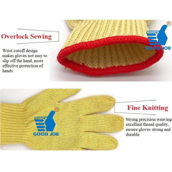 10 Gauge Kevlar Yarn Unisex Puncture Resistant Anti Cut Gloves