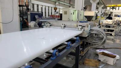 Nylon Sheet Plate Single Screw Extrusion Machine With Siemens Motor