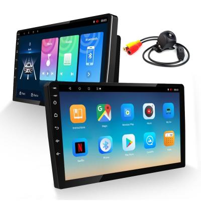 Rádio Universal Multilíngue 2 Din Android 12 para Carro para Nissan Toyota Kia Moderno