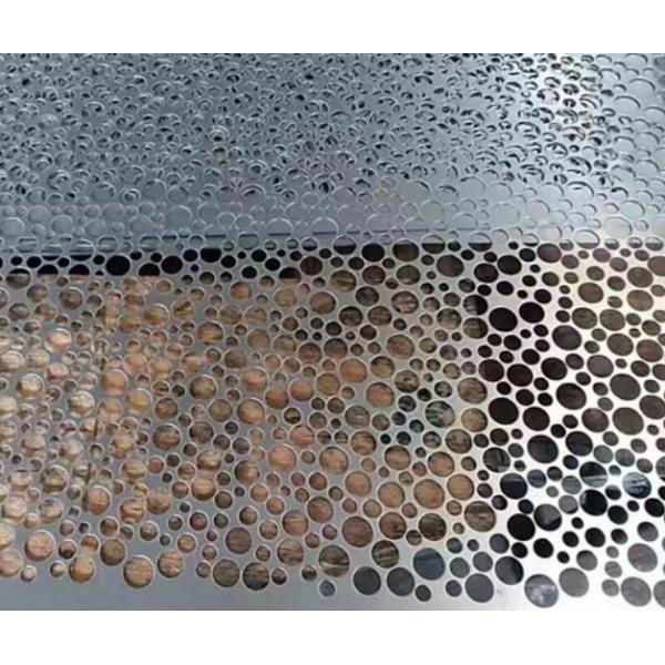 Q235 Small Holes 1mm Thickness Decorative Perforated Sheet Metal