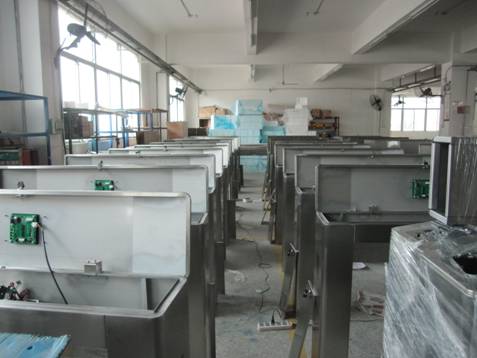 Профессиональный строб барьера турникета метро/подземки с снабжением жилищем нержавеющей стали 304