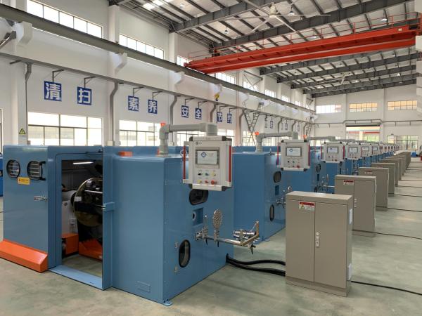 Fuchuan High Speed Double Twisting Stranding Machine Buncher With Electronic Pitches