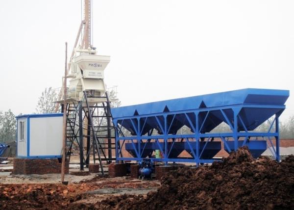 Reinforced Concrete Batch Plant 25m3/H Capacity Linear Type Modular Design