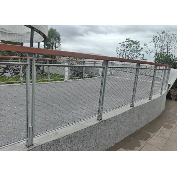 SS304 2.2mm Stainless Steel Rope Mesh Manufacturer for Bridge Fall Prevention