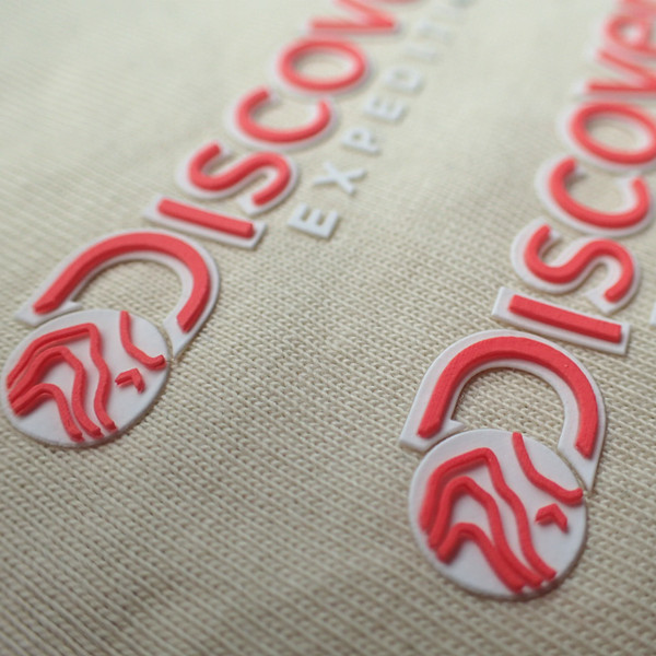 Печать ярлыков 100% бирок одежды логотипа 0.8mm силикона