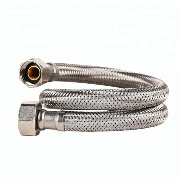 Hot Proof Sanitary Braided Hose Optional Outer Diameter Compression Resistant