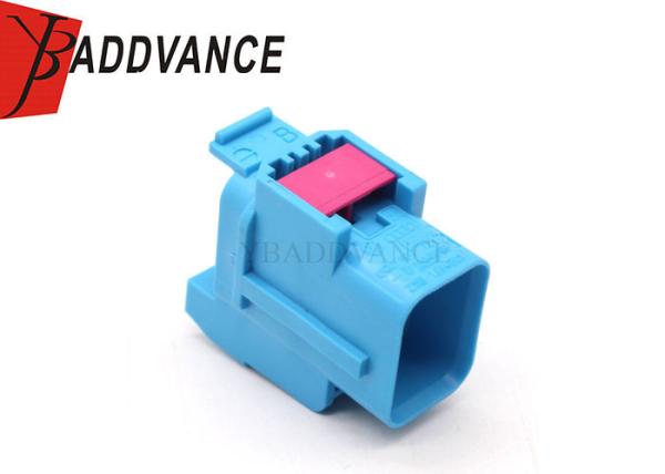 1394599 6Q0937721 6 pinos TE azul elétrico macho PBT GF20 conector de alimentação