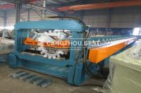 Rolo composto do CNC da plataforma de assoalho que forma o tipo fechado uso da máquina do perfil da ensamblagem