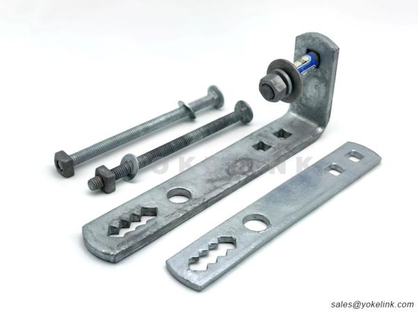 Hot DIP Galvanized Steel Mounting Bracket for Fuse Cutout