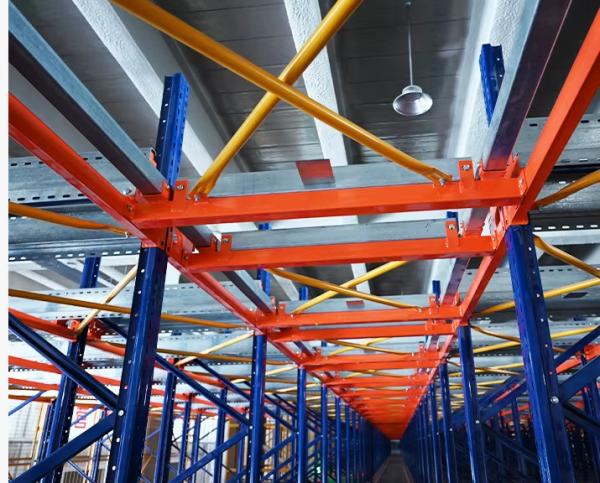 Warehouse Radio Shuttle Racking 800–1200kg/Pallet Industrial Shelving Systems Customized